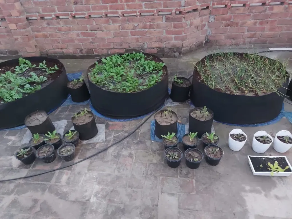Fabric Raised Beds (Round) (45'' x 12'')